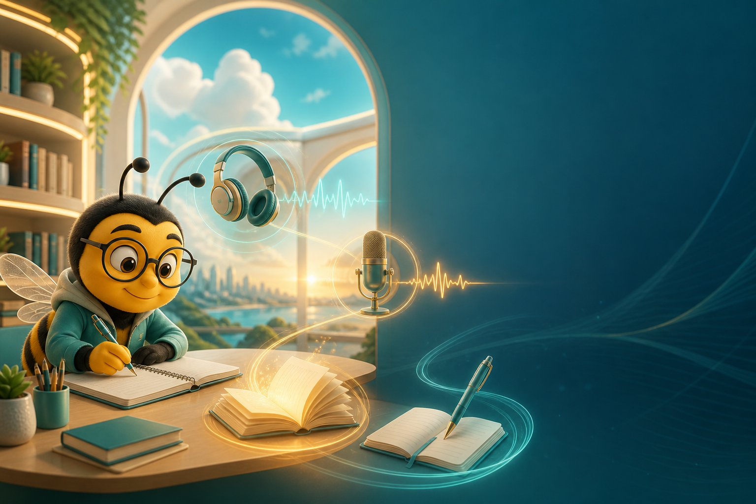 Thầy Bee biến nội dung của học viên thành bài luyện tiếng Anh